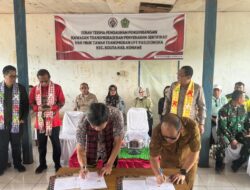 Berikan Kepastian Hukum Atas Kepemilikan Lahan, Pemerintah Serahkan Sertipikat Tanah Ke Masyarakat UPT Parudongka Routa