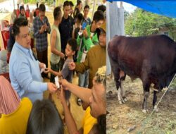 Keluarga Besar Yudhianto Mahardika Anton Timbang Berkurban 4 Ekor Sapi Limousin