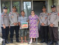 Polres Konawe Gelar Bakti Kesehatan dan Berikan Alat Bantu Penyandang Disabilitas