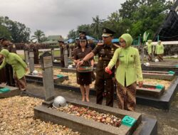 HBA Ke-64, Kejati Sultra Gelar Ziarah dan Tabur Bunga di Taman Makam Pahlawan Watubangga