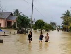 Sehari Diguyur Hujan, Sejumlah Wilayah di Konawe Terendam Banjir