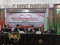 Ketua DPRD Konawe Sampaikan Makna Perayaan HUT Kemerdekaan, Penjabat Bupati Bilang Jangan Terlena Dengan Prestasi