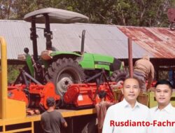 Kerja Nyata Fachry untuk Petani Konawe, Bantu Ratusan Alsintan