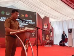 Bupati Konawe Berharap Deklarasi Kampanye Damai Bukan Sekedar Formalitas dan Ceremonial Belaka