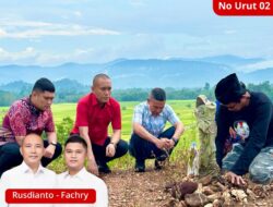 Sebelum Kampanye, RD-FPK Ziarah ke Makam Bokeo Tohamba di Padangguni