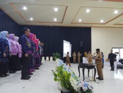 Penjabat Bupati Kukuhkan Ketua dan Pengurus Dekranasda Kabupaten Konawe