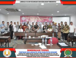 Bimtek Pimpinan dan Anggota DPRD Konawe: Membangun Sinergitas Kemitraan dengan Eksekutif untuk Wujudkan Good Governance