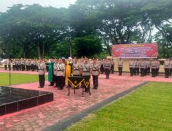 Gerbong Mutasi Kembali Bergerak di Tubuh Polri, Kapolres Konawe Pimpin Sertijab