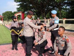 Bintara Remaja Angkatan 51 Polres Konawe Sukses Melaksanakan Tradisi Pembaretan