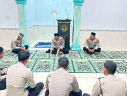 Rangkaian Kegiatan Ramadan, Sat Samapta Polres Konawe Gelar Tadarus Al-Qur’an