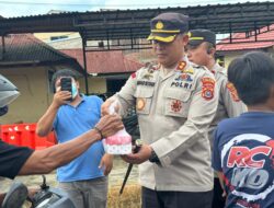 Ramadan Berbagi: Polres Konawe Bersama Insan Pers Salurkan 300 Paket Takjil