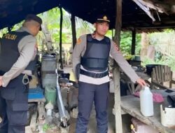 Operasi Pekat Anoa 2025: Polsek Kontunaga Sita Ratusan Liter Miras Ilegal