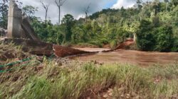 Dua Jembatan di Routa Lumpuh, Akses Warga dan Jalur Trans Sulawesi Terputus