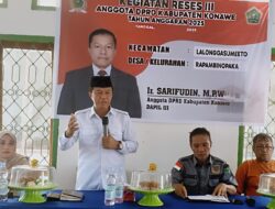 Gelar Reses III Tahun 2025 di Desa Rapambinopaka, Ir. Sarifudin Serap Aspirasi Warga