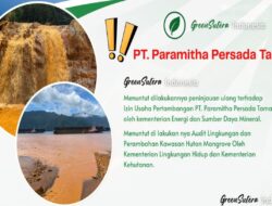 Diduga Cemari Kawasan Konservasi, Aktivitas Tambang Nikel PT Paramitha Persada Tama Ancam Pulau Labengki