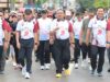 Semarak Hari Bhayangkara ke-79, Polda Sultra Gelar Jalan Sehat, Senam Bersama, dan Pelayanan Publik Gratis