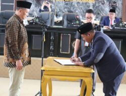 DPRD Konawe dan Pemda Tandatangani Nota Kesepahaman Raperda Pertanggungjawaban APBD 2024
