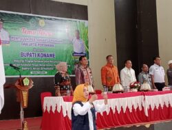 Bupati Konawe dan Ratusan Penyuluh Pertanian Sepakat Wujudkan Ketahanan Pangan Menuju Indonesia Emas 2045