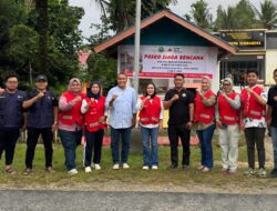 PMI Konawe Tinjau Debit Air dan Dirikan Posko Siaga di Wilayah Rawan Banjir