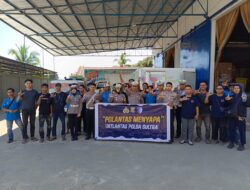 “Polantas Menyapa” di PT Tirta Logam: Edukasi Humanis untuk Pengemudi Logistik di Kendari