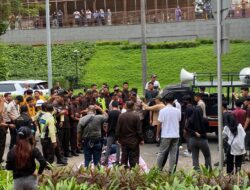 Demo Pemuda 21 Sultra di Kantor Pusat PT CNI Jakarta Ricuh, Massa Tuntut Evaluasi dan Transparansi Perusahaan Tambang