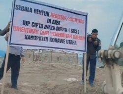 Pemda Konut Resmi Tutup Aktivitas Tambang PT CDS di Langgikima