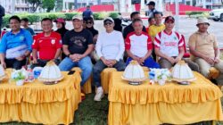 Semarak HUT RI ke-80, Wabup Konawe Buka Turnamen Sepak Bola Mini antar OPD dan Instansi Vertikal
