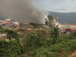 Smelter PT CNI di Kolaka Terbakar, Penyebab dan Kerugian Masih Diselidiki