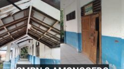 Gedung Rusak, SMPN 2 Amonggedo Konawe Disorot Publik