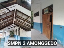 Gedung Rusak, SMPN 2 Amonggedo Konawe Disorot Publik