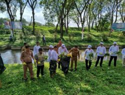 Perkuat Ketahanan Pangan Daerah, Bupati Konawe Canangkan Gerakan Irigasi Bersih di Bendungan Wawotobi