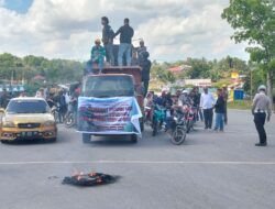 Puluhan Pemuda Demo di DPRD Konsel, Desak Usut Dugaan Jual Beli Lahan Hutan Lindung Amasara