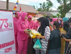 Polres Konawe dan Bulog Unaaha Gelar Gerakan Pangan Murah, Beras SPHP Diserbu Warga