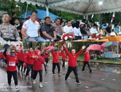 Bupati Konawe Bersama Forkopimda Sambut Barisan Gerak Jalan Cepat 17 KM