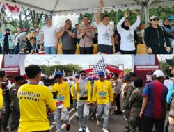 Semarak HUT RI ke-80 di Konawe: Gerak Jalan 17 KM Paduan Budaya Kalosara dan Semangat “Konawe Bersahaja”
