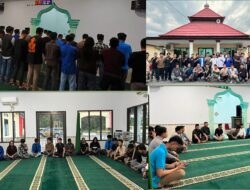 Polres Konawe Gelar Salat Gaib dan Doa Bersama, Polisi–Mahasiswa Pererat Kebersamaan di Masjid Bhayangkara