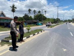 Tabrakan Dua Motor di Kendari, Satu Pengendara Tewas Terseret 16 Meter
