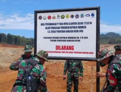Satgas Halilintar Segel Tambang PT TMS di Kabaena, Tindak Lanjut Temuan BPK dan KLHK