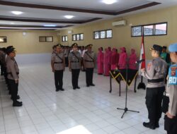 Kapolres Konawe Pimpin Sertijab Kabag Ops dan Pelantikan Kasi Propam