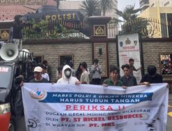 Diduga Tambang di Luar IUP, KOMANDO Desak Ditjen Minerba dan Mabes Polri Segel PT ST Nickel Resources