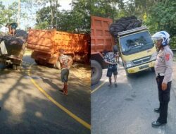 Satlantas Polres Konawe Bergerak Cepat Atasi Kemacetan di Pegunungan Lalonona