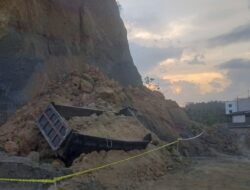 Sopir Truk Tewas Tertimbun Longsor di Lokasi Proyek Galian Jalan 40 Kendari