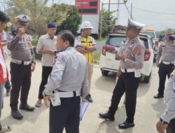 Sat Lantas Polres Konawe Pemetaan Titik Rawan Kecelakaan di Poros Unaaha–Kendari, Sejumlah Titik Butuh Rambu Tambahan