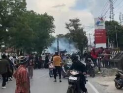 Konsorsium Insan Pergerakan Sultra Kecam Pembubaran Aksi: Tuduh Aparat Lakukan Tindakan Represif di Depan PN Kendari