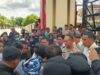 Ratusan Buruh Datangi Polda Sultra, Desak Penangguhan Tahanan dan Usut Dugaan Perambahan Hutan PT AKP