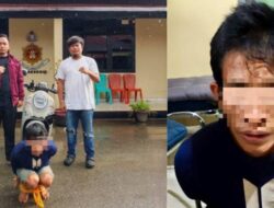 Sat Reskrim Polres Konawe Amankan Terduga Pelaku Penggelapan Motor di Uepai