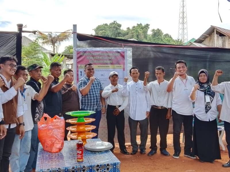 Mirkas Terpilih sebagai Ketua RW 05 Kelurahan Anawai Kendari