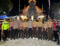 Kapolres Konawe Tinjau Langsung Pengamanan Ibadah Natal, Pastikan Situasi Aman dan Kondusif