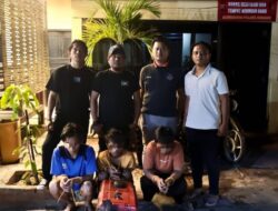 Tim Resmob Polres Konawe Amankan Tiga Terduga Pelaku Pencurian, Satu Masih di Bawah Umur