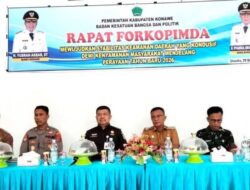 Wabup Konawe Pimpin Rapat Forkopimda, Perkuat Sinergi Jaga Kamtibmas Jelang Akhir Tahun
